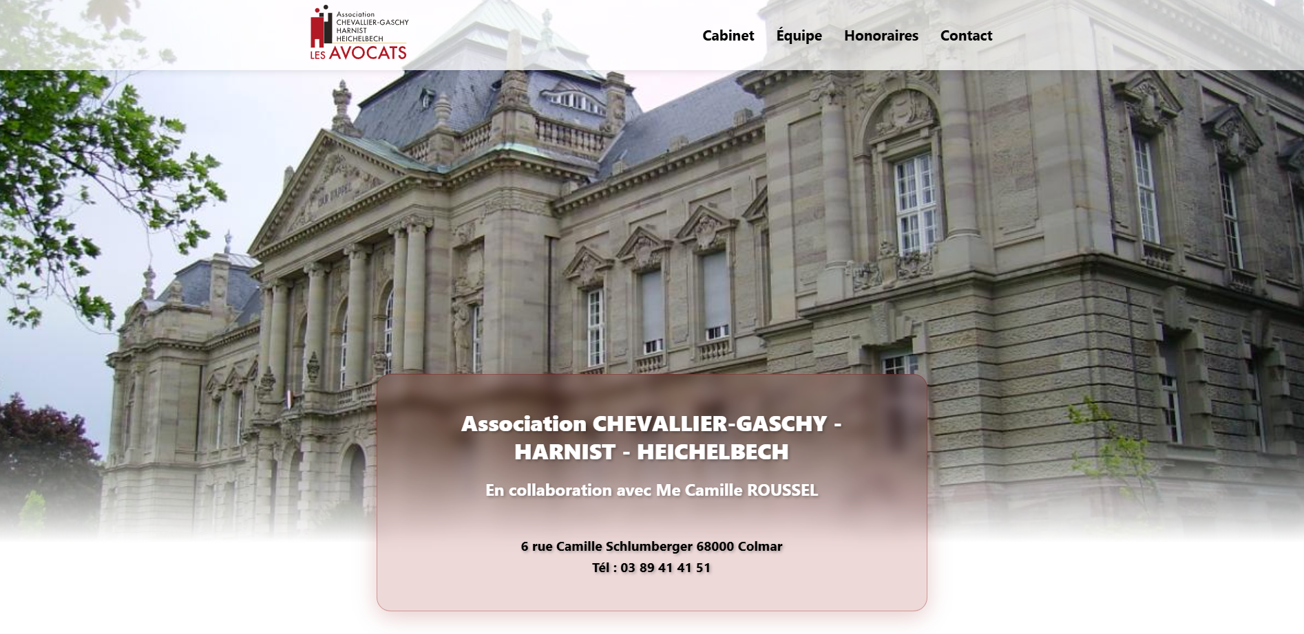 Association CHEVALLIER-GASCHY / HARNIST / HEICHELBECH