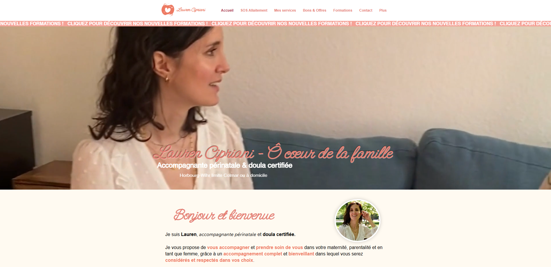 Lauren Cipriani Doula certifiée